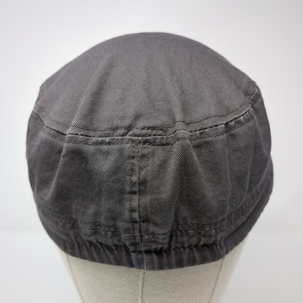 D&Y Fitted Cadet Army Cap Gray One Size Embellish… - image 6